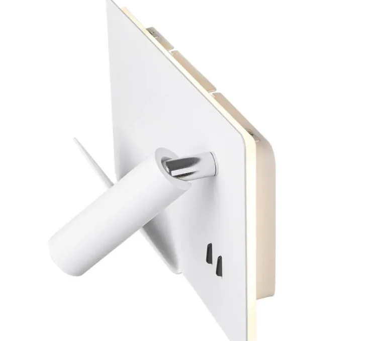 Liseuse, Somnila Spot, version gauche, blanc, LED, 3000K, 770 lm, L28cm, H16cm - SLV