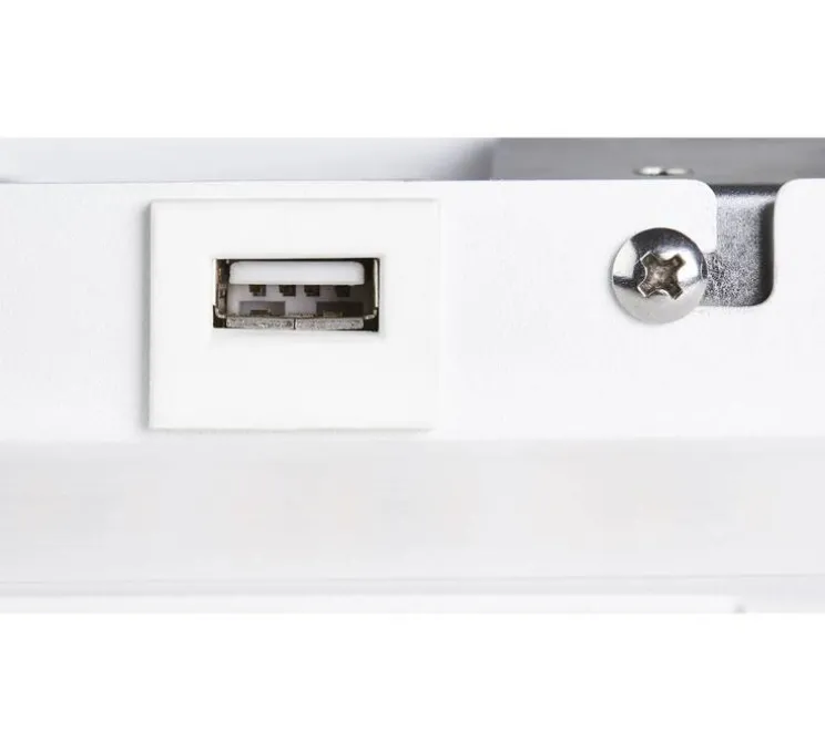 Liseuse, Somnila Spot, version gauche, blanc, LED, 3000K, 770 lm, L28cm, H16cm - SLV