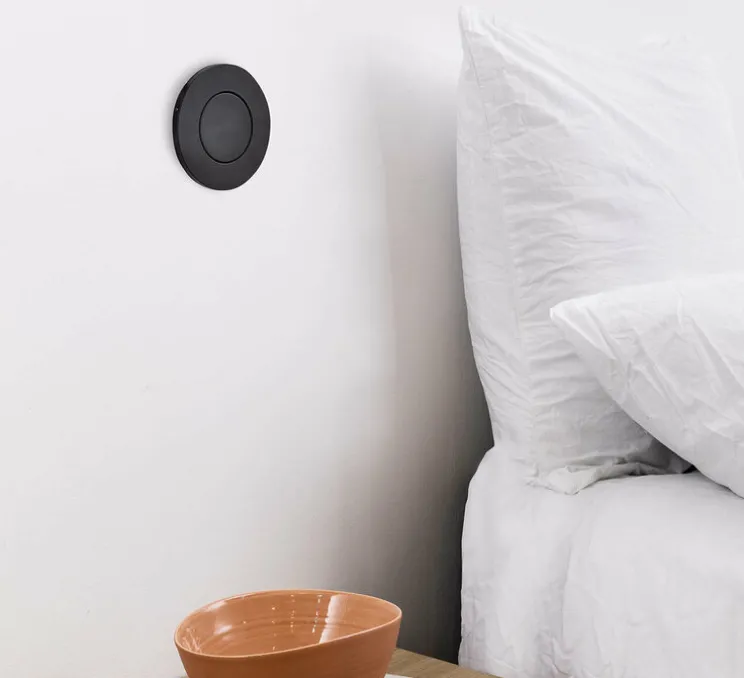 Liseuse, Spot encastrable, Click, noir, LED, 2700K, 252 lm, Ø11,5cm, H7,5cm - Faro