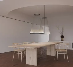 Lustre, Array, 1880, beige, LED, dim, 2700K, 9196 lm, Ø124cm, H190cm - Vibia