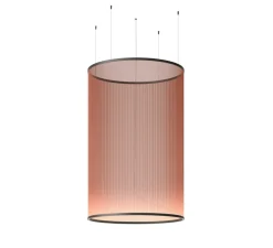Lustre, Array, 1845, terracotta, LED, dim, 2700K, 9196 lm, Ø124cm, H193cm - Vibia