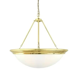 Lustre, Athlone, laiton, Ø69cm, H68cm - Mullan Lighting