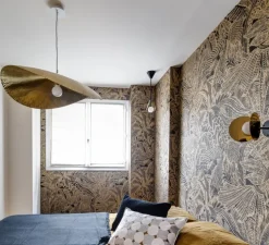 Lustre, Brass 95, laiton, L80cm, P70cm, H20cm - Gervasoni