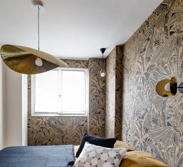 Lustre, Brass 95, laiton, L80cm, P70cm, H20cm - Gervasoni