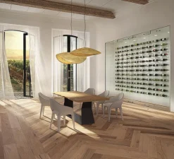 Lustre, Brass 95, laiton, L80cm, P70cm, H20cm - Gervasoni