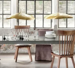 Lustre, Brass 95, laiton, L80cm, P70cm, H20cm - Gervasoni