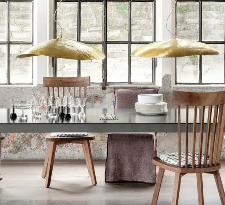 Lustre, Brass 95, laiton, L80cm, P70cm, H20cm - Gervasoni