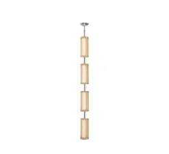Lustre, Chandelier Atlas, transparent, LED, 2400K, Ø18cm, H2.5cm - Rubn