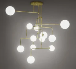 Lustre, Constellation, laiton, Ø145cm, H120cm - Alma light