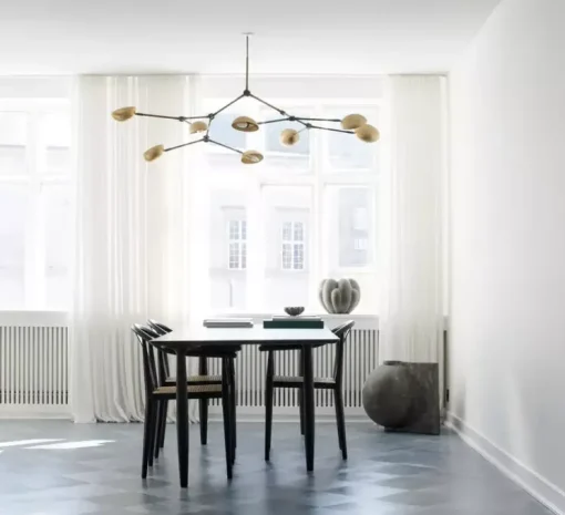 Lustre, Drop Big, laiton, L154cm, H73cm - 101 Copenhagen