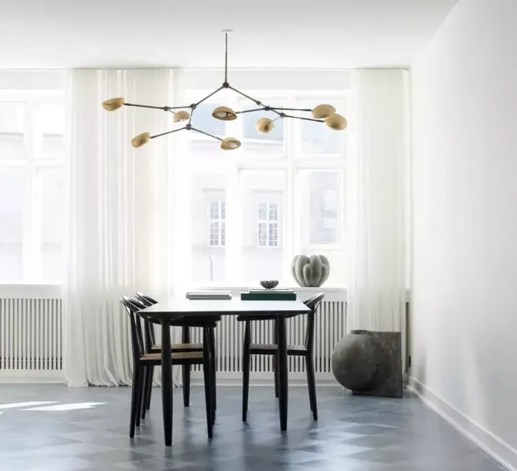 Lustre, Drop Big, laiton, L154cm, H73cm - 101 Copenhagen