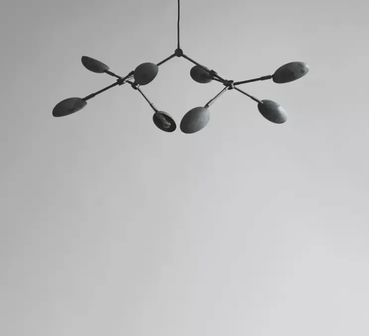 Lustre, Drop mini, oxydé, L111cm, H54cm - 101 Copenhagen
