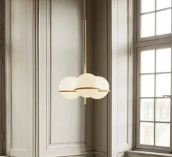 Lustre, Era, beige, Ø48cm, H20cm - Ferm Living