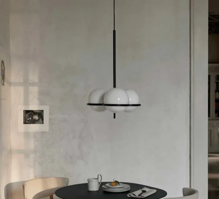 Lustre, Era, noir, Ø48cm, H20cm - Ferm Living