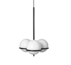 Lustre, Era, noir, Ø48cm, H20cm - Ferm Living