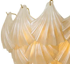 Lustre, Ibiza, Champagne, laiton antique, Ø60cm, H42cm - Eichholtz