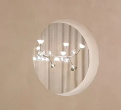 Lustre, Linfa 565.13, nickel opaque, IP40, LED, dim, 2700K, 10500 lm, Ø170cm, H53cm - Tooy