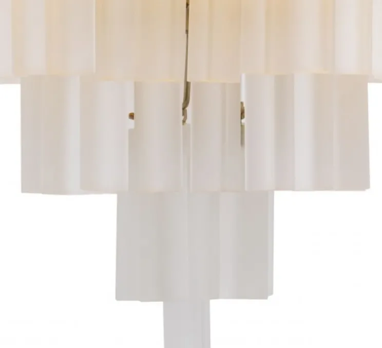 Lustre, Nova, nickel, verre dépoli, Ø60cm, H60cm - Eichholtz