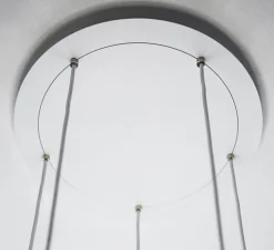 Lustre, Pearls , 1180 lm, 2700 K,LED, 5, BBBBB, blanc, or, Ø50cm - Formagenda