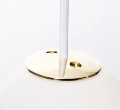 Lustre, Pearls, 1180 lm, 2700 K, LED, 3, BBB, blanc, or, Ø41cm - Formagenda