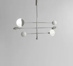 Lustre, Sahn, chrome, L125cm, H58cm - 101 Copenhagen