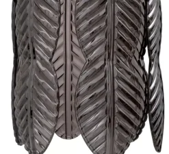 Lustre, Sahure L, laiton brossé, verre fumé, Ø46cm, H123cm - Eichholtz