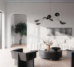 Lustre, Stingray, bronze, câble de 5m, L152cm, H70cm - 101 Copenhagen