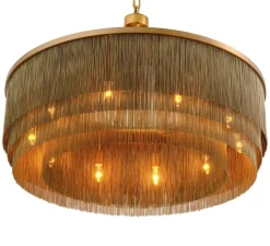 Lustre, Tissot L, laiton antique, Ø90cm, H61cm-Eichholtz