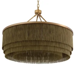 Lustre, Tissot L, laiton antique, Ø90cm, H61cm-Eichholtz