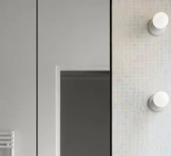 PACK DUO, Applique ou plafonnier plâtre, Vertbois, prêt à peindre, Suzanne, blanc, Ø10cm, H14cm - Nedgis