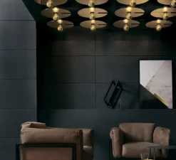 Plafonnier, applique murale, Mirro, 3.0, or, Ø75cm, H19cm - Wever&Ducré