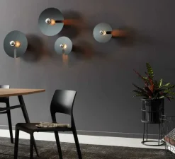 Plafonnier, applique murale, Mirro, 3.0, chrome, Ø75cm, H19cm - Wever&Ducré