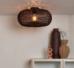Plafonnier, Arizona, burgundy, L50cm, H36cm - Good&Mojo