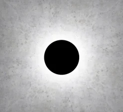 Plafonnier, Asintoto, noir, LED, dim, 2700K, 1435 lm, Ø40cm, H1cm - Davide Groppi