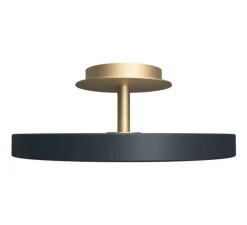Plafonnier, Asteria UP PLUS, medium, gris anthracite, LED, dim, 2400-3000K, 1200 lm, Ø40cm, H17,1cm - Umage