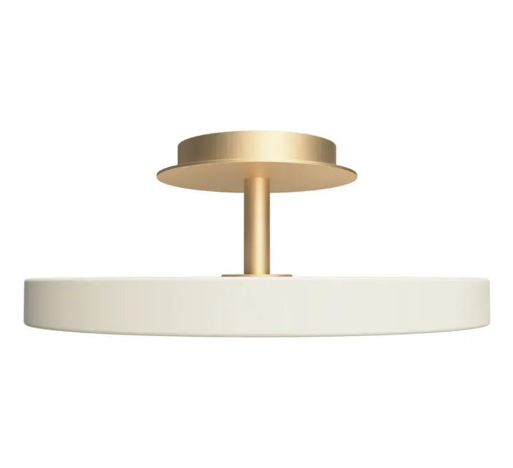 Plafonnier, Asteria UP PLUS, medium, blanc perle, LED, dim, 2400-3000K, 1200 lm, Ø40cm, H17,1cm - Umage