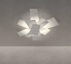 Plafonnier, Big Bang, blanc, L79cm, H23cm - Foscarini