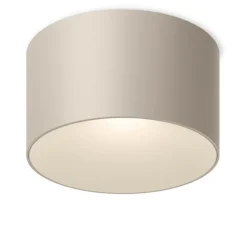 Plafonnier, Bind Solo, spectre large, beige, LED, dim, tunable white + DALI-2, 1800K - 4000K, 571 lm - 895 lm, Ø18,5cm, H11cm - Vibia