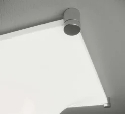 Plafonnier, Bolla, blanc, L50cm, H20cm - Martinelli Luce