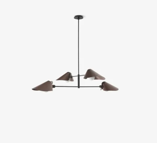 Plafonnier, Bonnet SC92, bronze, noir, Ø100cm, H110cm - Andtradition