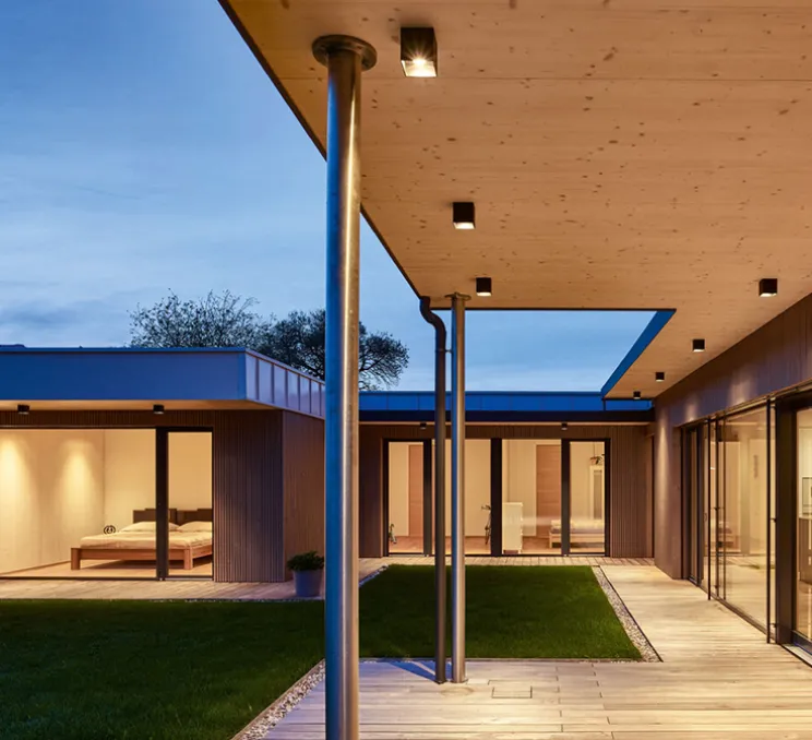 Plafonnier, Box 1.0, noir, IP65, LED, 3000K, 610lm, L10cm, H10cm - Wever&Ducré