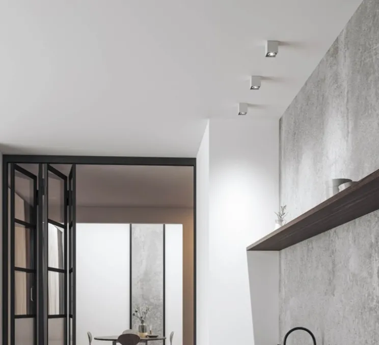 Plafonnier, Box Mini 1.0 LED, blanc, LED, 2700K, 440lm, L7cm, H8,5cm - Wever&Ducré