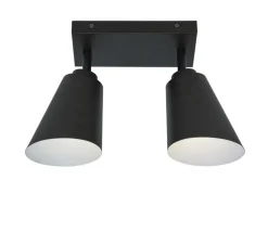 Plafonnier, Bremen, noir, Ø35cm, H24cm - It's about Romi