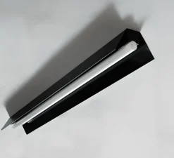 Plafonnier, Bridget 100, noir, L100cm, H8,2cm - Zangra