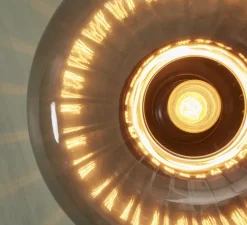 Plafonnier, Brussels, gris anthracite, noir, Ø28cm, H28cm - It's about Romi