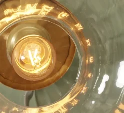 Plafonnier, Brussels, transparent, or, Ø28cm, H28cm - It's about Romi