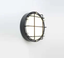 Plafonnier, Cantiere, noir, LED, 3000K, 3950lm, L51cm, H20,5cm - Zava