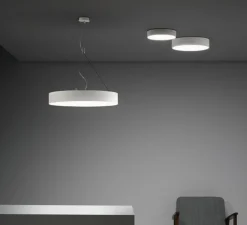 Plafonnier, Caprice, blanc, IP23, LED, dim, 3000K, 3032 lm, Ø52cm, H8,4cm - LEDS C4