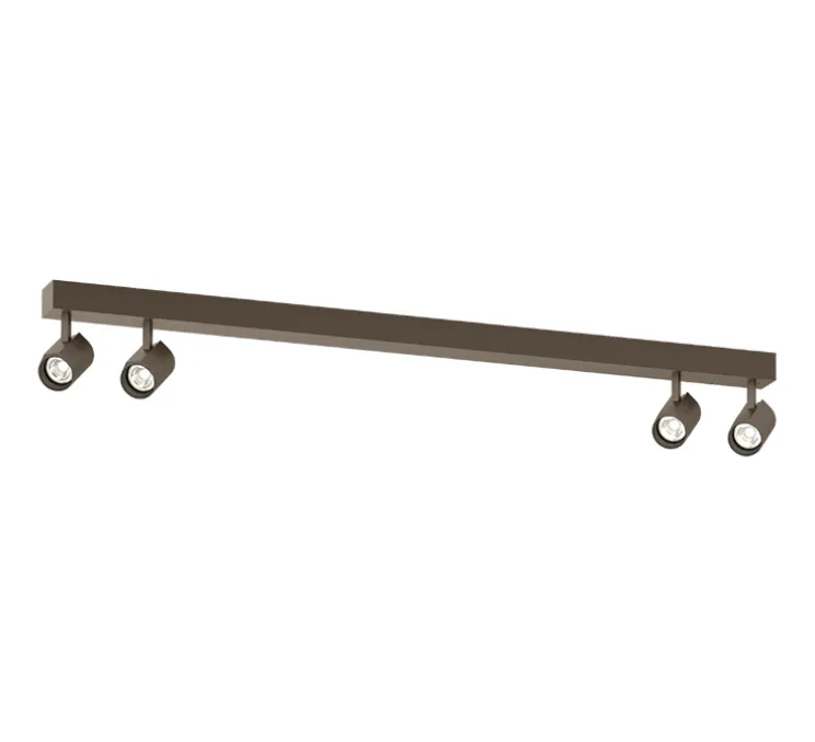 Plafonnier, Ceno 4.0, bronze, LED, 2700K, 4x440lm, L70cm, H8,1cm - Wever&Ducré