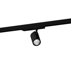 Plafonnier, Ceno Fort on track 1.0, noir mat, LED, 3000K, 2810 lm, Ø7,2cm, H11,2cm - Wever&Ducré